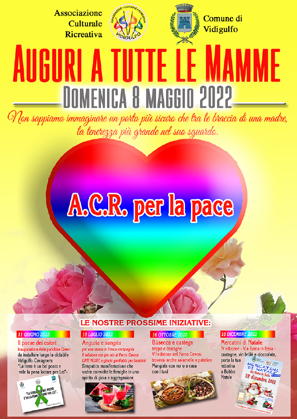 A.c.r. per la pace - domenica 8 maggio 2022