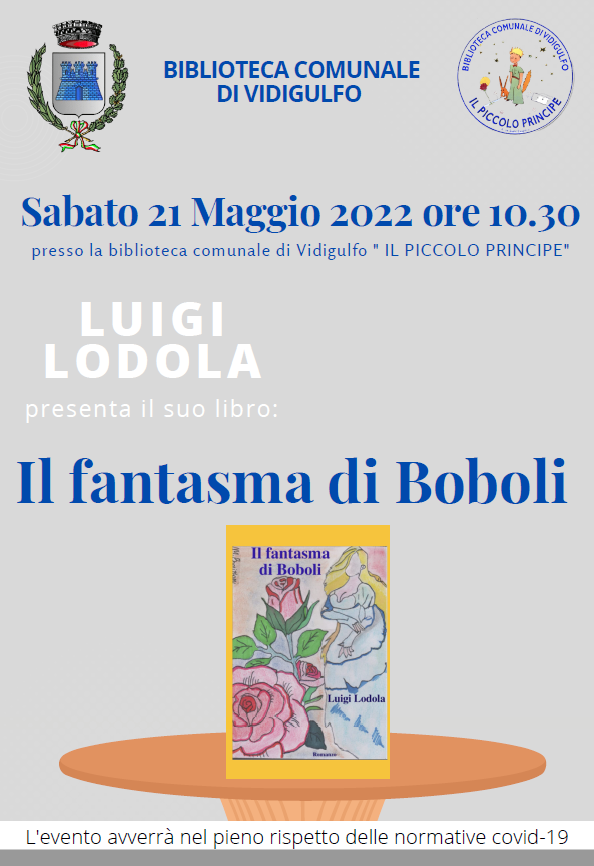 Presentazione libro "il fantasma di boboli" - luigi lodola