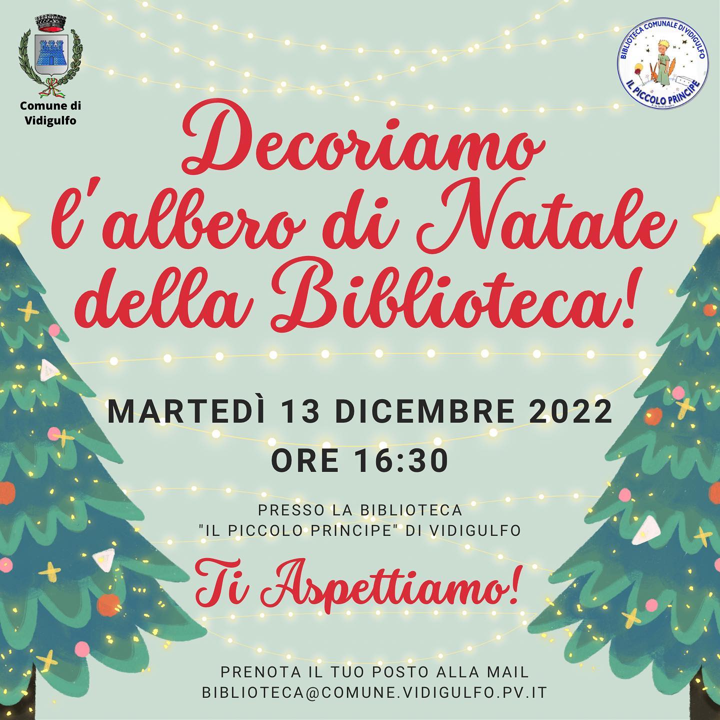 Alla biblioteca un laboratorio per decorare l'albero di Natale