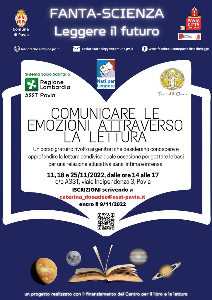 Ultimo giorno per iscriversi al corso dell'Asst, Comunicare le emozioni attraverso la lettura