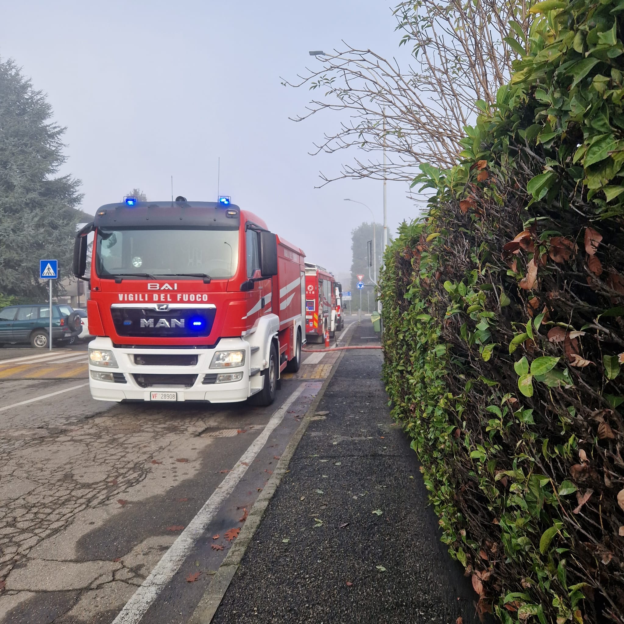 Principio d'incendio alla Scuola materna, evacuati i bambini