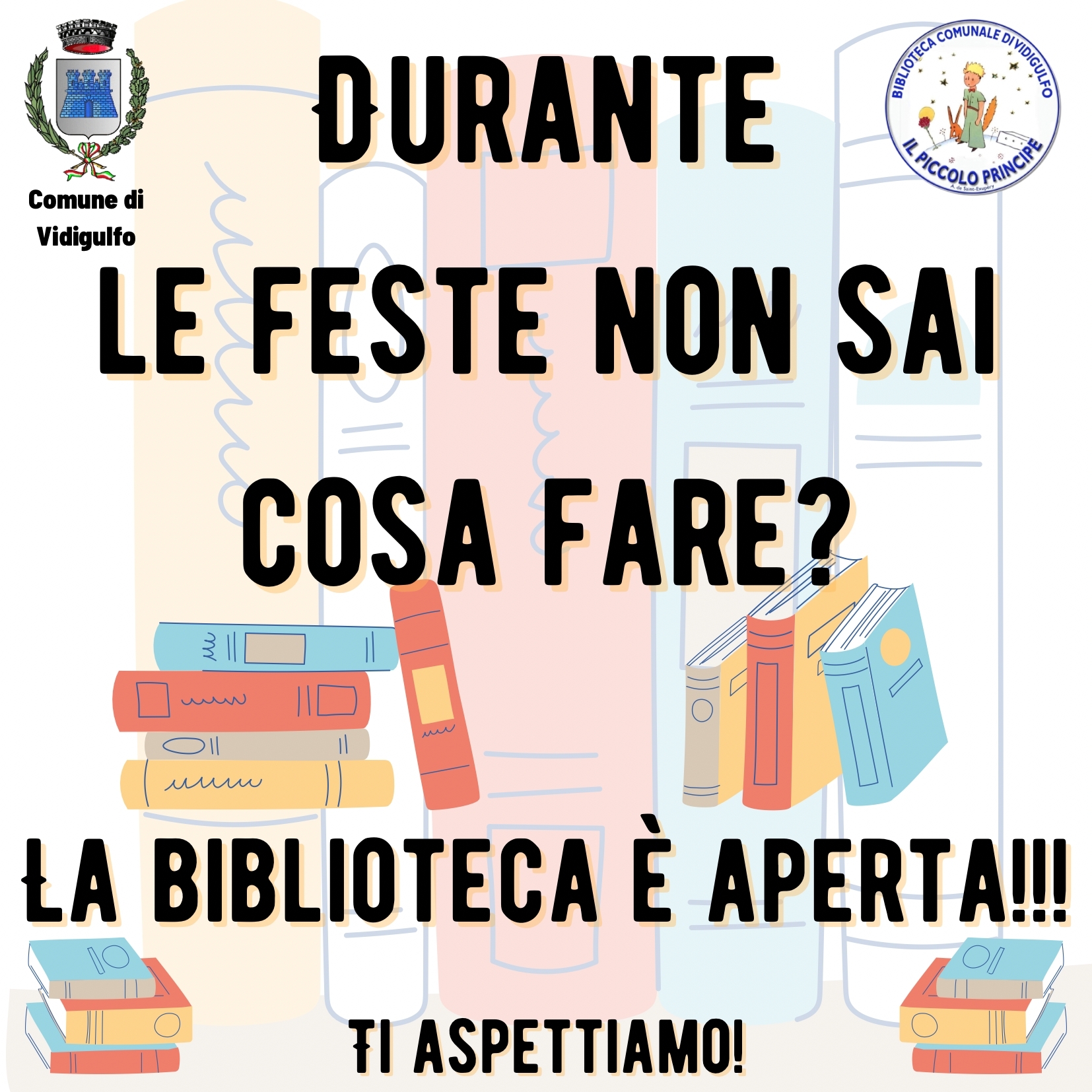 Biblioteca: ecco le aperture durante le feste 