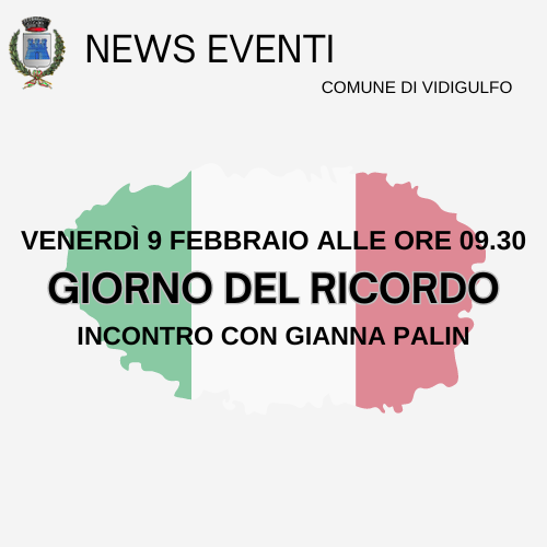 Giorno del Ricordo - 09/02/2024