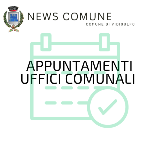 Servizio appuntamenti uffici comunali