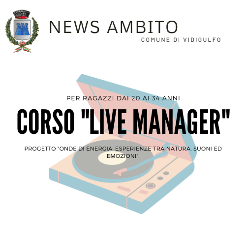 Corso "Live Manager"