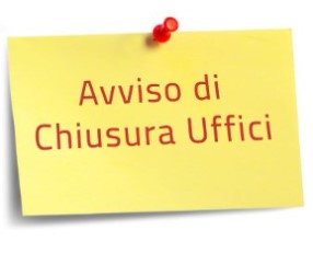 Chiusura Uffici Comunali - 01.11.2024 e 02.11.2024