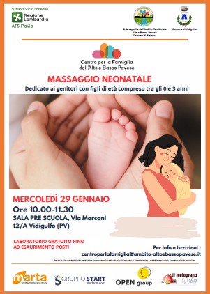 Massaggio Neonatale - 0/3 anni 