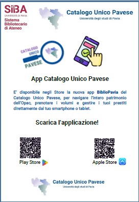 App Catalogo Unico Pavese