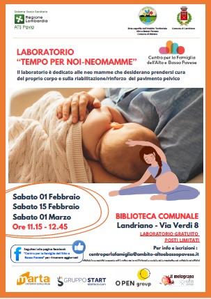 Laboratorio " tempo per noi neo-mamme" - Landriano