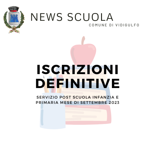 Adesione servizio post scuola infanzia/primaria settembre 2023