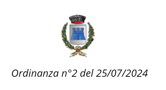 Ordinanza  n°2/2024 - Regolamentazione degli orari di chiusura dei pubblici esercizi di somministrazione di alimenti e bevande operanti sul territorio - decoro urbano. 