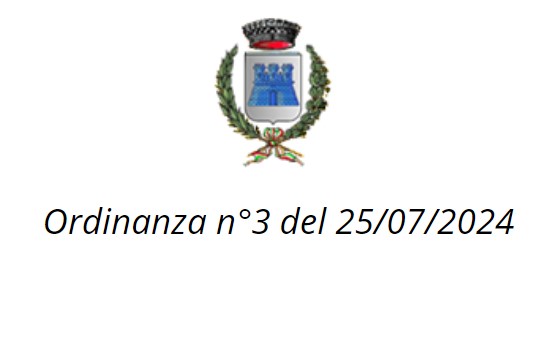 Ordinanza n°3/2024 - Ordinanza contingibile ed urgente finalizzata ad assicurare l'uso pubblico e la tutela dei beni da attività e comportamenti degenerativi, lesivi della sicurezza urbana, del decoro urbano oltre che del disturbo alla quiete.