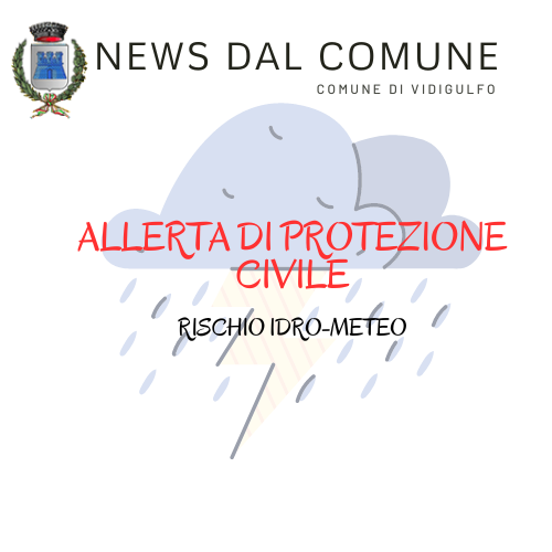 Avviso criticità per rischio idro meteo del 27 agosto 2023